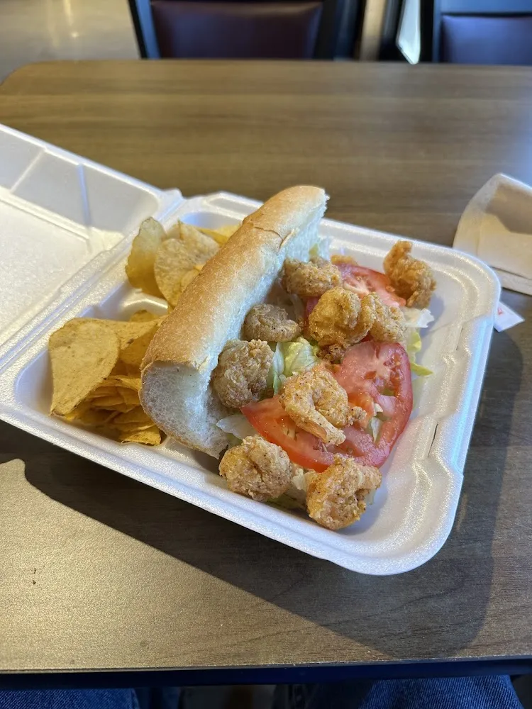 PO Boy Shrimp Combo